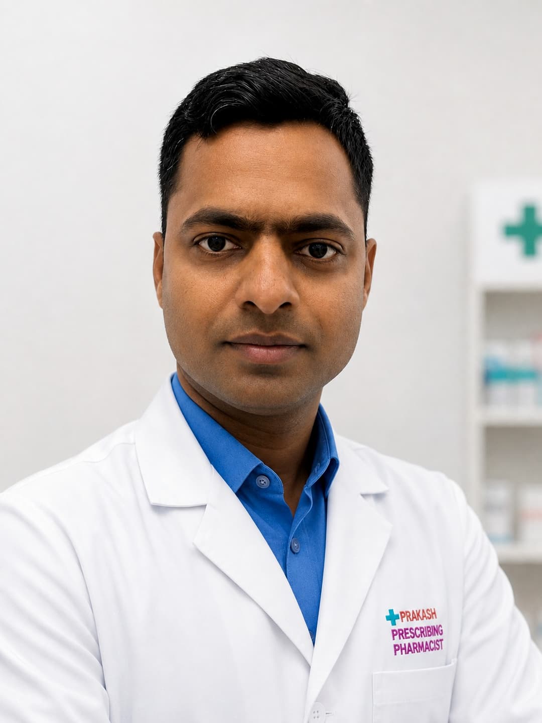 Prakash — Pharmacy Manager & Prescribing Pharmacist